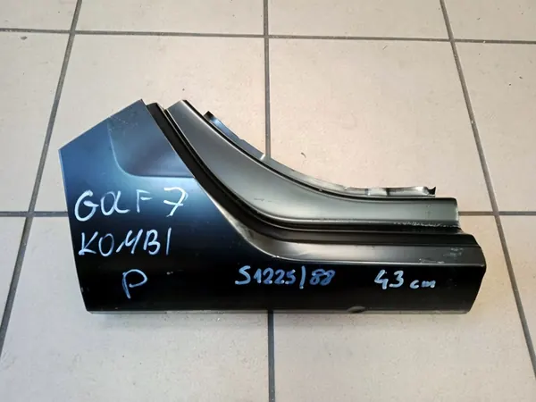 VW GOLF 7 VII Rechte Hintere Schwelle - Neu - 43 cm image 2