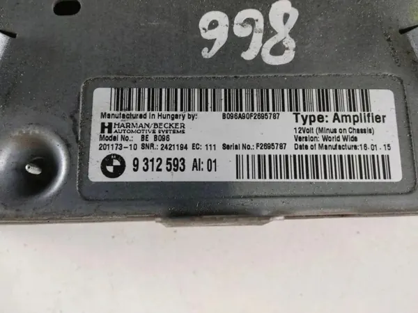 Servopumpe BMW 5 F11 OEM 9312593 Gebraucht image 4