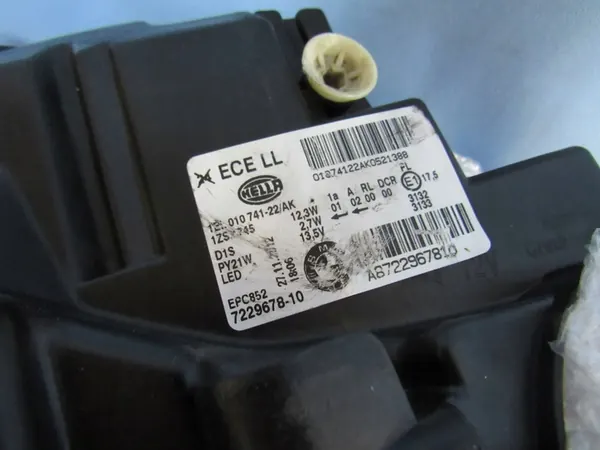 Farol Direito BMW F20 Bi-Xenon Não Giratório LED image 6