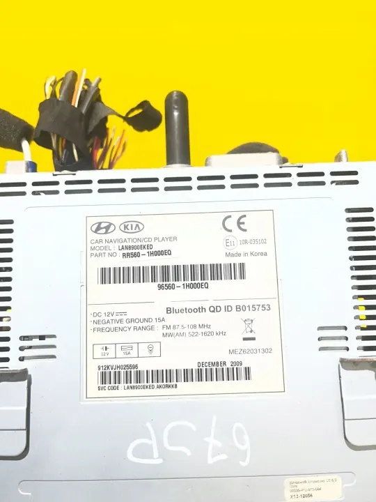 KIA Ceed Radio OEM 965601H000EQ - Gebruikt image 3