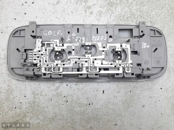 Console éclairage plafond VW Golf VI OEM 1k0947291h image 3