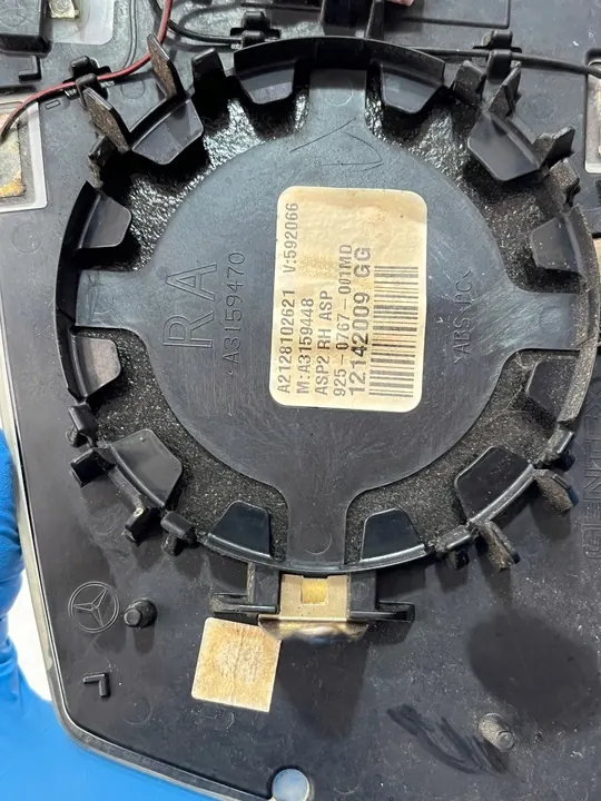 Höger Spegelinsats Mercedes W207 Lift Fotochrom image 2