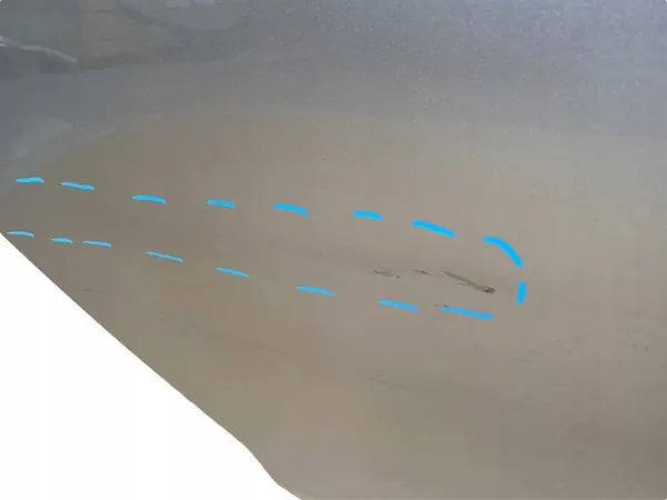 VW GOLF VII Höger Bakdörr image 2