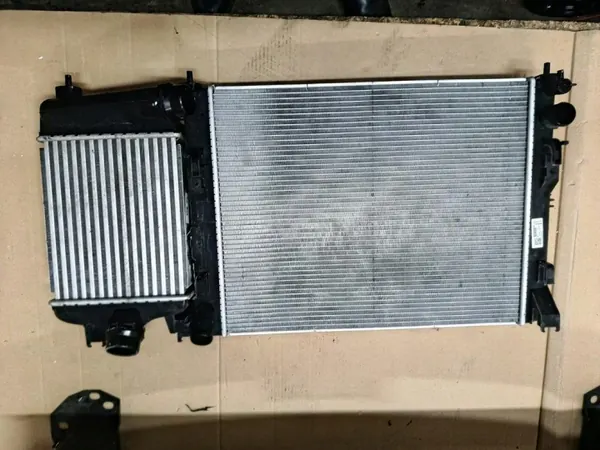CHŁODNICA WODY KLIMATYZACJI INTERCOOLER RENAULT CAPTUR II LIFT SYMBIOZ IGŁY image 2