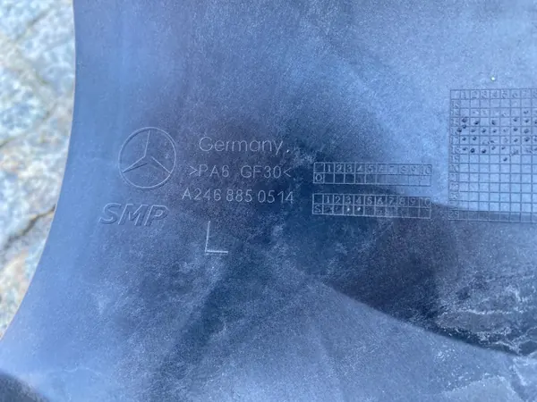 Mercedes Avgasrör vänster OEM 2464900327 - Begagnad image 7