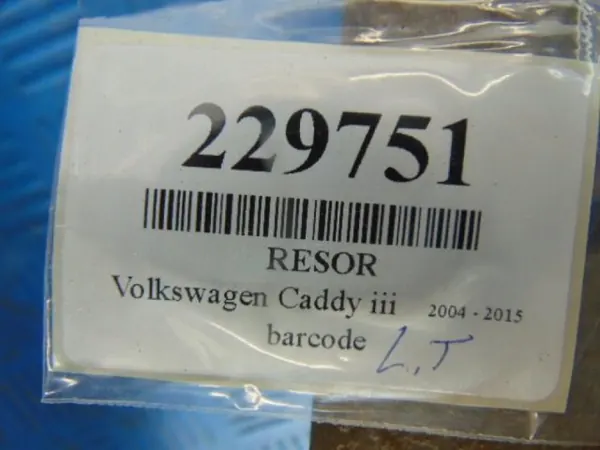 Käytetty oikea jousi VW Caddy III 2.0TDI - OEM image 8