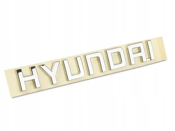 Hyundai 86312D7000 Emblema Usado OEM image 2