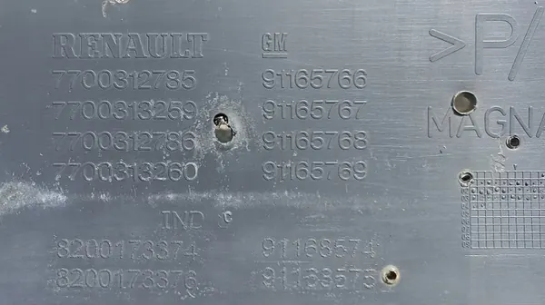 RENAULT TRAFIC II OPEL VIVARO Paraurti Anteriore Originale image 10