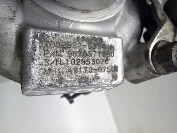 TURBINA PEUGEOT 207 SW 1.6 HDI image 3