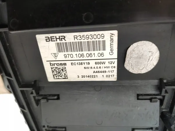 Compleet koelsysteem Porsche Panamera 970 2015 97010606106 image 3