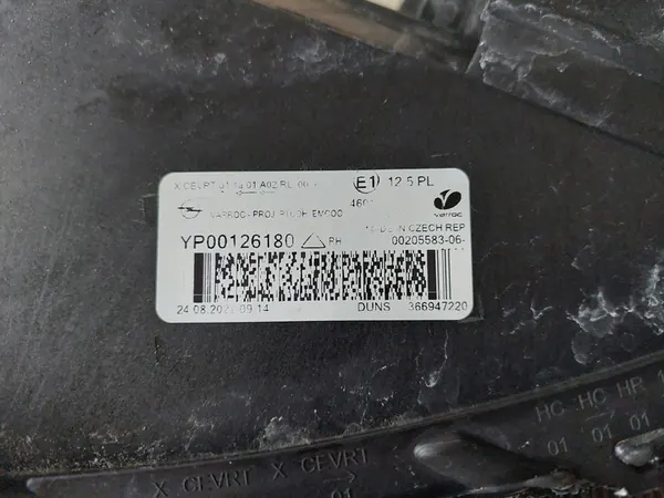 Lámpara delantera derecha Full LED - Opel Grandland X - OEM YP00126180 - 2 image 10