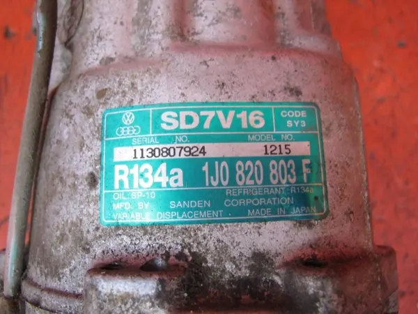 Compressore aria condizionata Volkswagen OE 1J0820803F image 4