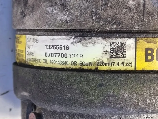 Ilmastointikompressori OPEL VECTRA C 1.9L Diesel image 2