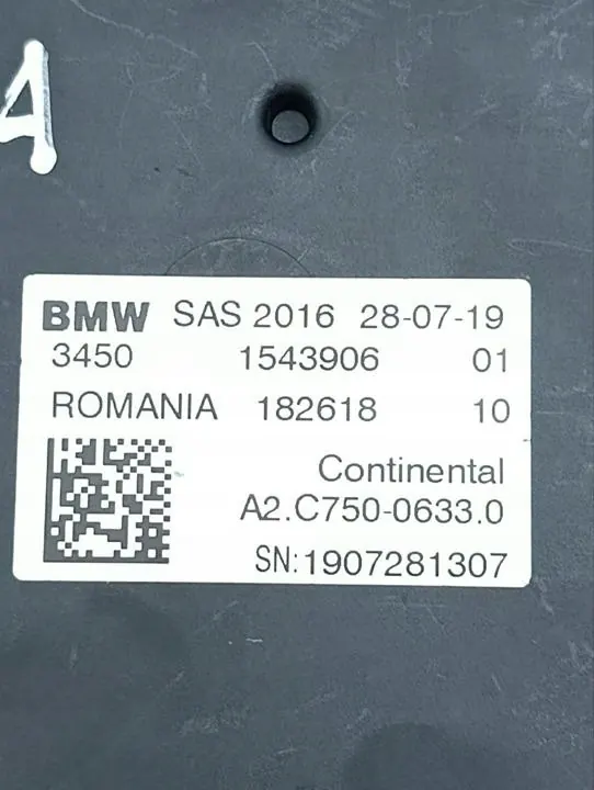 Hydraulische ophanging controller BMW 7 2018 OEM 1543906 image 8