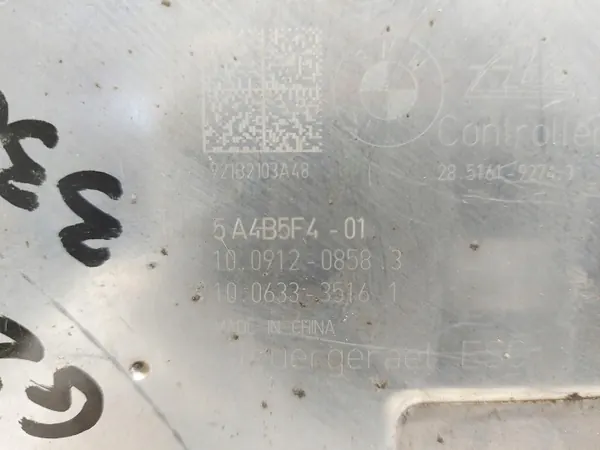 BMW ABS-pumpstyrenhet OEM 5a4b5f3-jlk01 Begagnad image 6