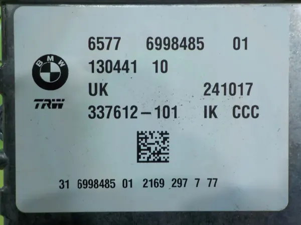 Módulo sensor airbag OEM 6998485 para BMW 2 F45 image 4