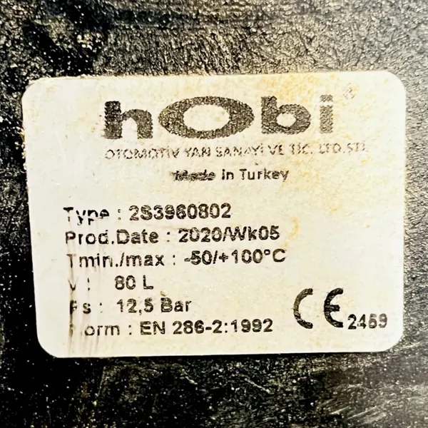 Depósito de aire OEM 2S3960802 - Estado usado image 2