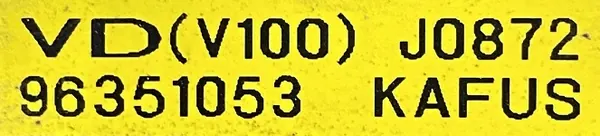 DAEWOO LEGANZA 97-08 R 2.0 16V BRANDSTOFPOMP DRIJVER 96351053 image 2