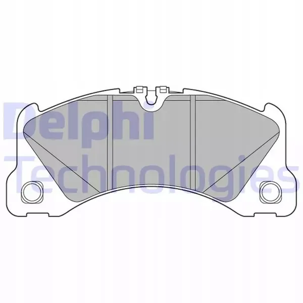 Delphi Remblokken LP3612 image 2