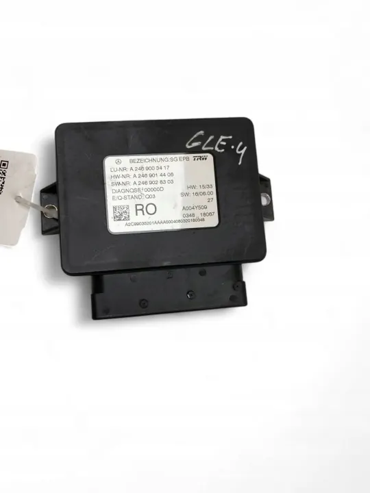 Mercedes-Benz GLE handremmodule OEM A2469003417 image 2