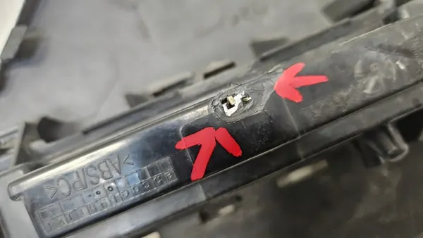 Rejilla Halógena Izquierda Delantera Mercedes ML A1668852822 image 7