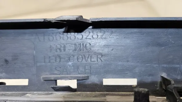 Rejilla Halógena Izquierda Delantera Mercedes ML A1668852822 image 9