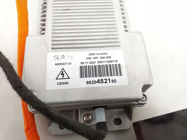 Wechselrichter Toyota ProAce City OEM 9820452180 image 6