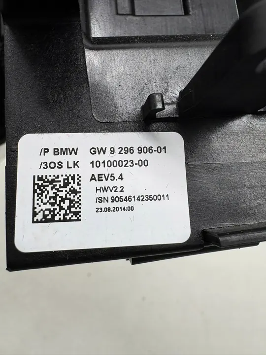 Bouton de vitesses BMW 5 F11 9296906 image 4