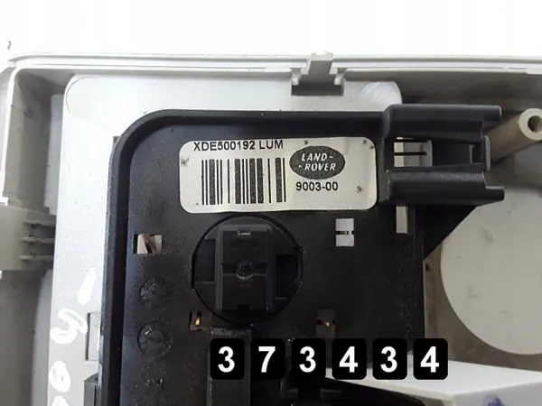 Console éclairage plafond Land Rover Discovery OEM AM-373434 image 5