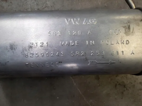 VW Caddy Uitlaat Demperpijp OEM 5R3253611A image 3