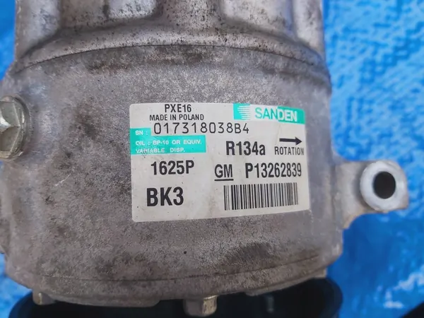 OPEL Insignia A Ilmastointikompressori 2.0 CDTI GM 13262839 image 6