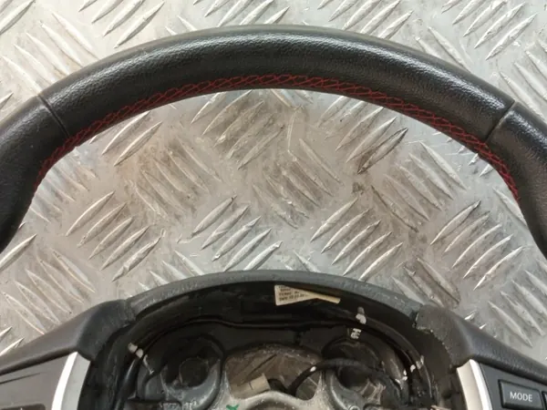BMW F20 F21 Leren Stuur OEM 6863201 met Rode Steek image 5