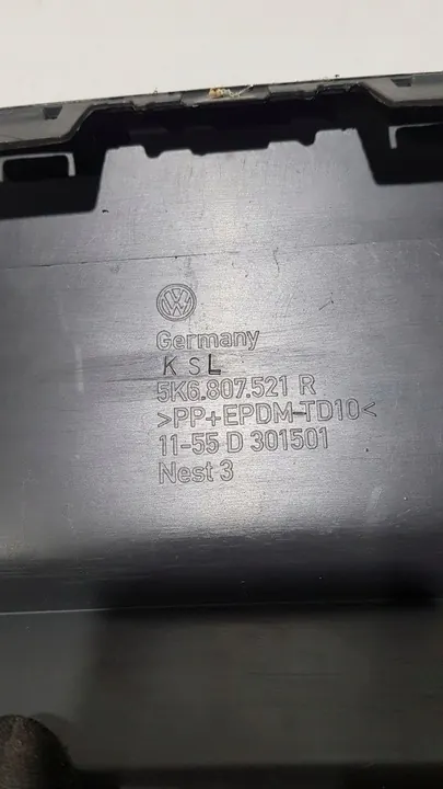 VW GOLF VI Diffusore Spoiler Posteriore image 5