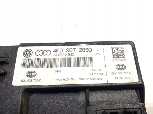 OEM 4F0907289D Mukavuusmoduuli Audi A6 C6 04-11 image 4