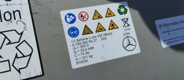 Batterie OEM A7893409627 74Ah pour Mercedes C300e Hybride image 10