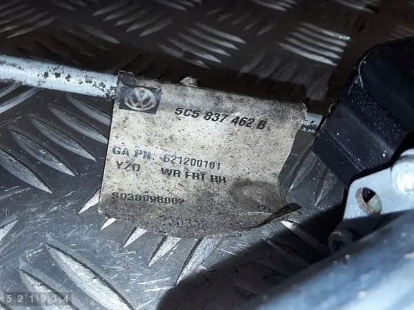 Regulador de janela VW OEM 5C5837462B - Usado image 3