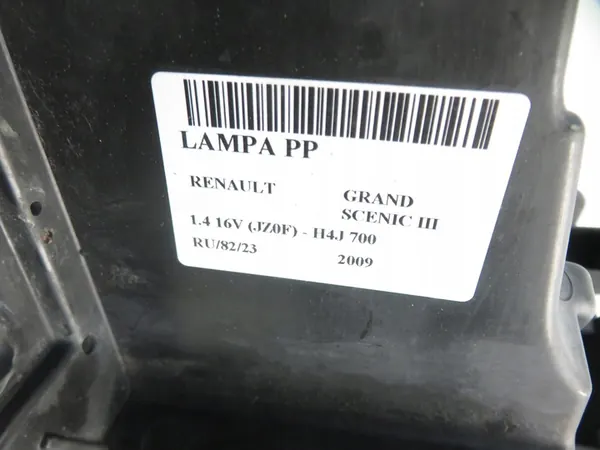 Oikea Ajovalo Alkuperäinen 260108250R Renault image 6