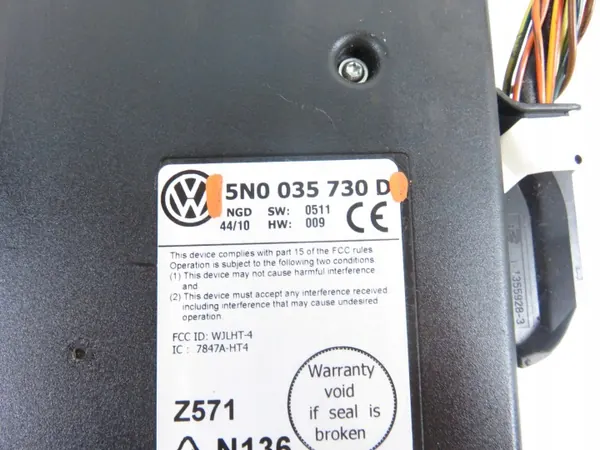 VW Bluetooth-modul OEM 5N0035730D för Tiguan image 4