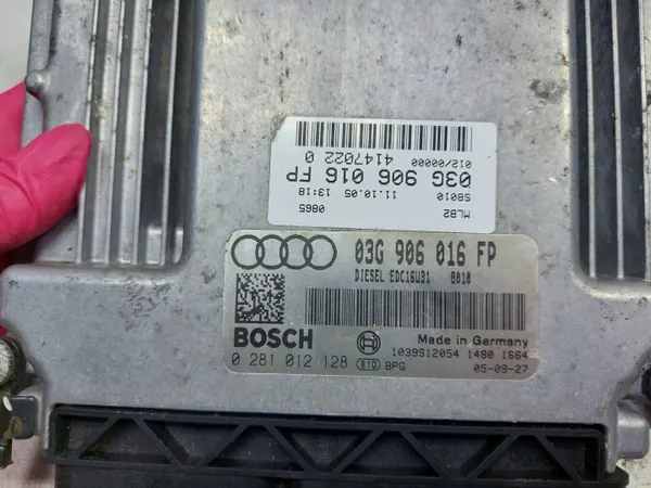 Unidade Comando Motor 03G906016FP para Audi A4 B7 2.0 TDI image 6