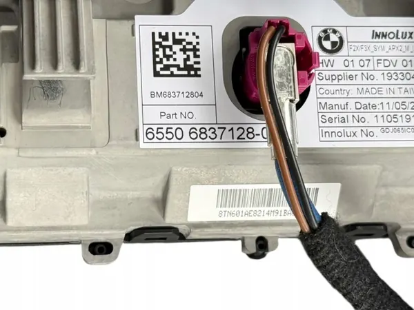 Radionavigointinäyttö OEM 6837128 BMW 2-sarja image 5