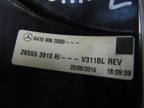 OE Linker Achterlicht Mercedes Citan A4159062800 image 10