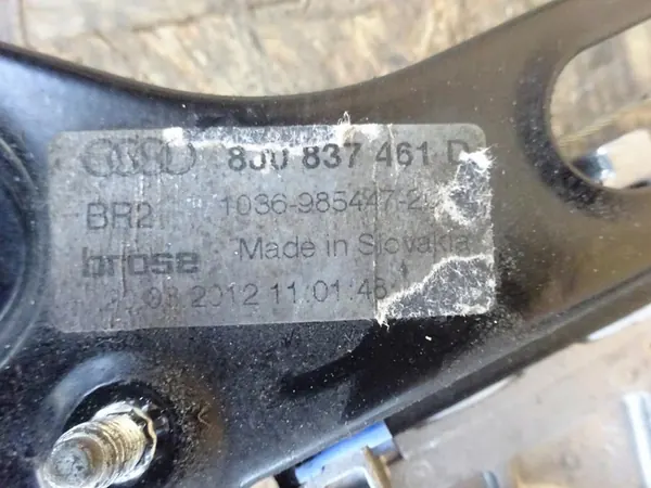 Mecanismo de janela direito AUDI TT 8J 8J8959802B image 5