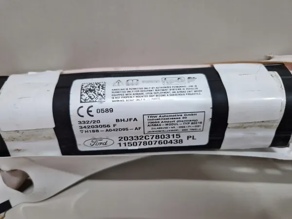 Cortina Airbag Esquerda Ford Fiesta VII MK8 image 6