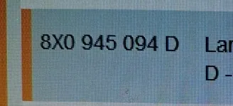 AUDI A1 8X 10-14 Luz Trasera Derecha OEM 8X0945094D image 2