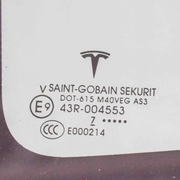 Vidro Traseiro Esquerdo Tesla Model X OEM 103490685F image 4