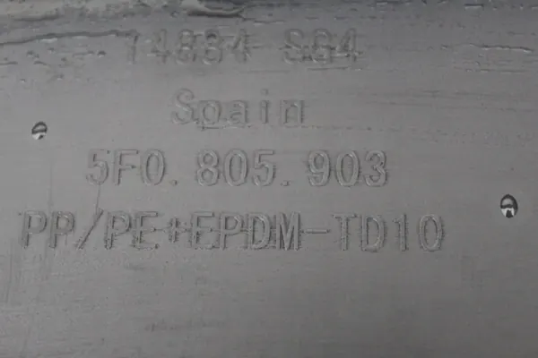 SEAT LEON III 12- 5F Framskärms Spoiler image 4