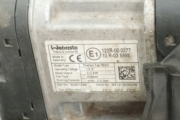 OEM 1K0815005MH extravärmare för VW Caddy Touran image 9
