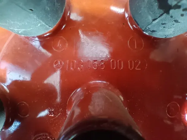 Sytytysjakajan kansi Mercedes M103 6 Syl. OE 1031580002 image 6