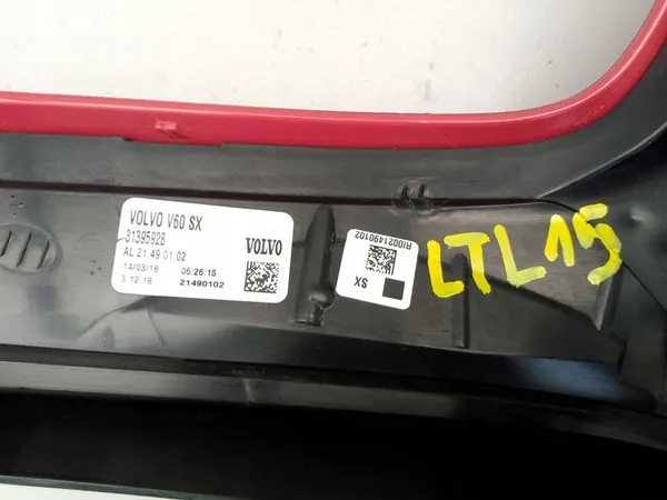 VOLVO V60 I 1 LIFT 2013- Luz Trasera Izquierda 31395928 image 7
