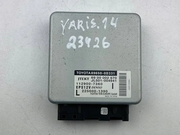 Toyota styrmodul OEM 89650-0D331 - Begagnad image 2